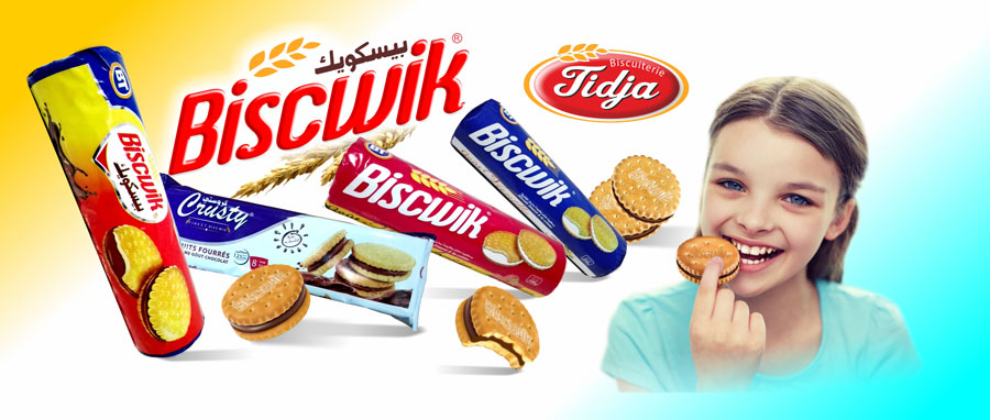 baniere publicitaire biscuits algerie